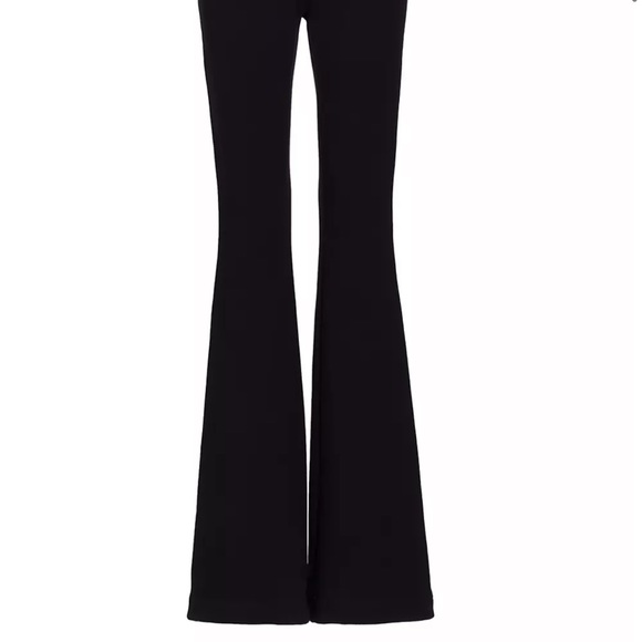 Palm Angels Cropped Quarter-Zip Hoodie and Logo Band Flare Sweatpants Set - Picture 7 of 11